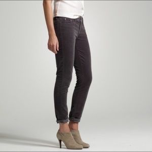 J. Crew City Fit toothpick Corduroys 27